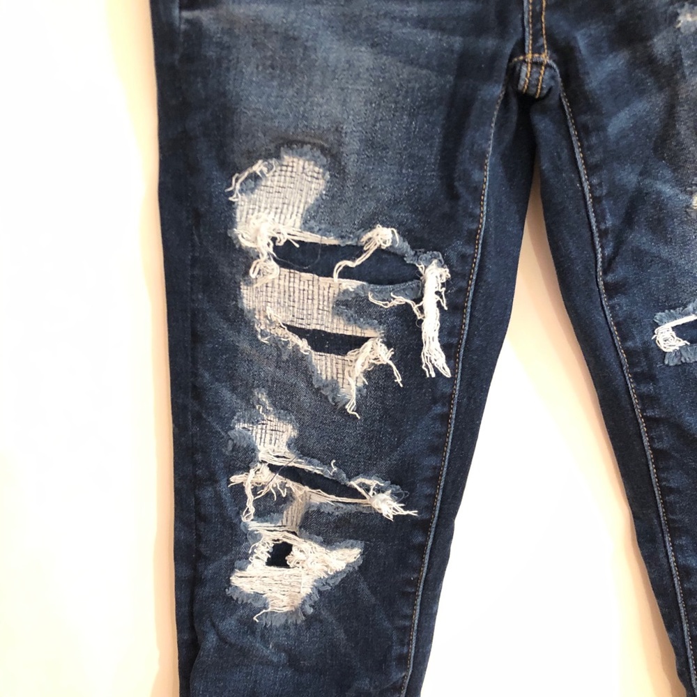 American Eagle High Rise Ripped Jeggings - Picture 4 of 8